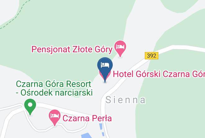 Hotel Gorski Czarna Gora Map