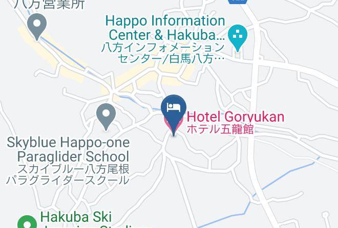 Hakuba Vil Kitaazumi District - Hotel Goryukan Maps