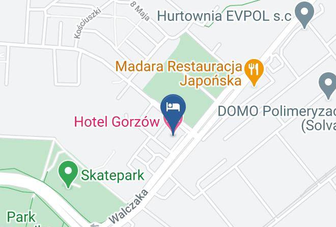 Gorzow Wielkopolski - Hotel Gorzow Maps