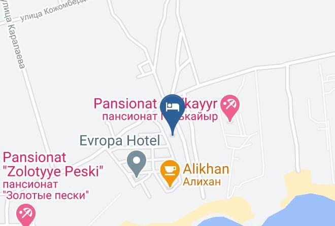 Ysyk Kol Region - Hotel Gostinyi Dvor Maps