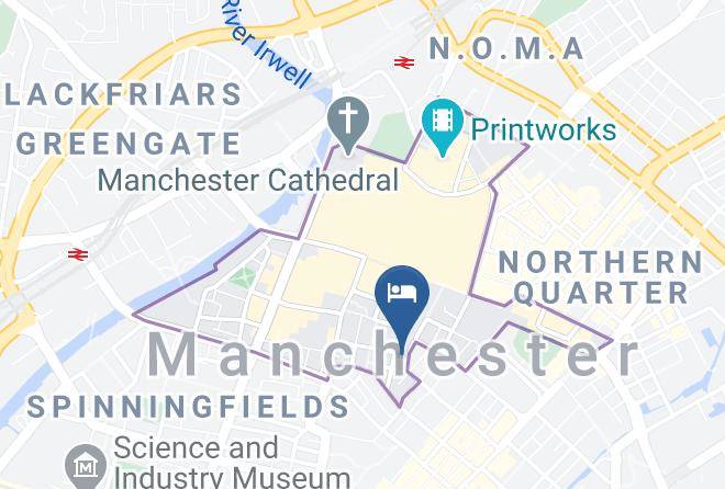 Greater Manchester - Hotel Gotham Maps