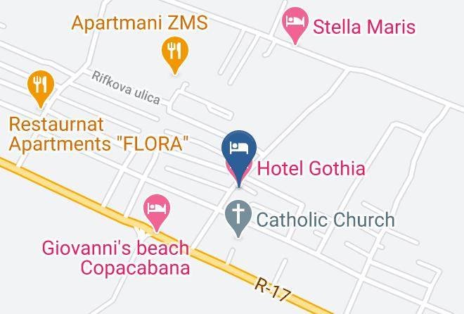 Hotel Gothia Map