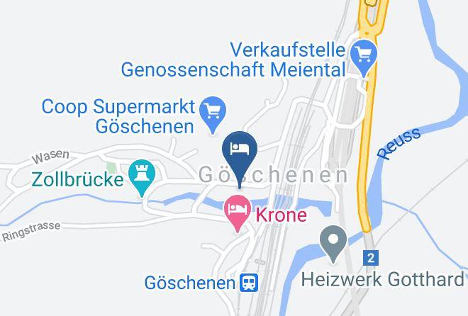 Goschenen - Hotel Gotthard Maps