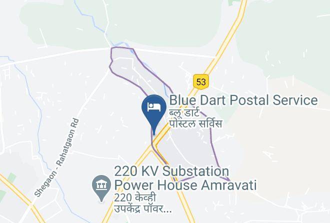 Amravati - Hotel Gouri Inn Maps