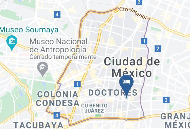 Cuauhtemoc - Hotel Goya Maps