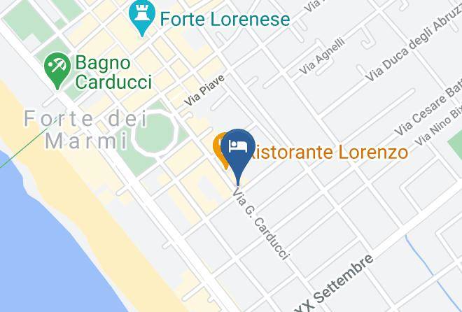 Lucca - Hotel Goya Maps