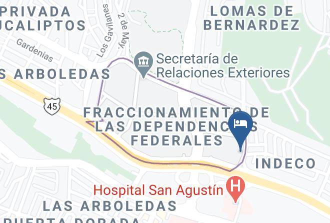 Guadalupe Municipality - Hotel Gracia Zacatecas Maps