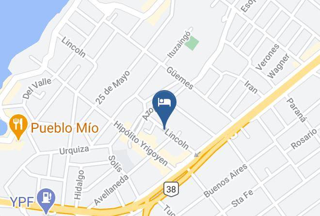 Santa Maria Department - Hotel Graciela Maps