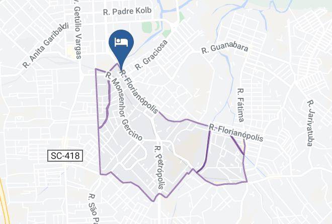 Joinville - Hotel Graciosa Maps