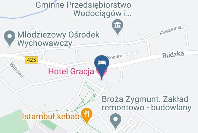 Raciborski - Hotel Gracja Maps
