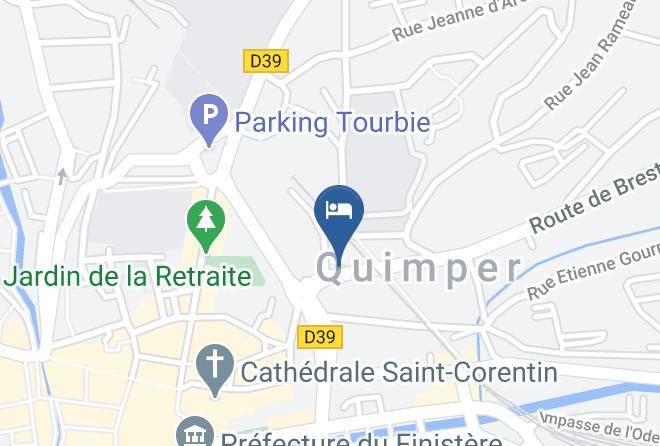 Finistere - Hotel Gradlon Maps