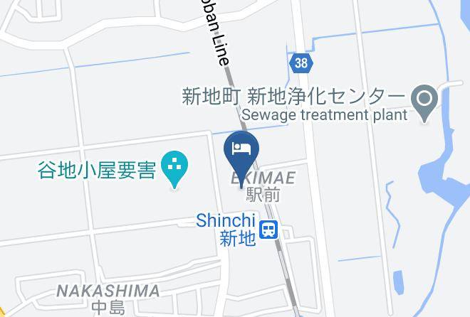 Shinchi Townsoma District - Hotel Grado Shinchi Maps