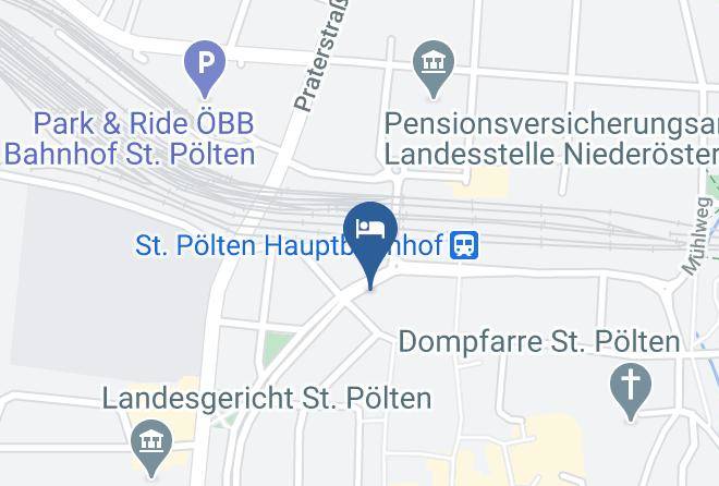 Sankt Polten - Hotel Gasthof Graf Maps