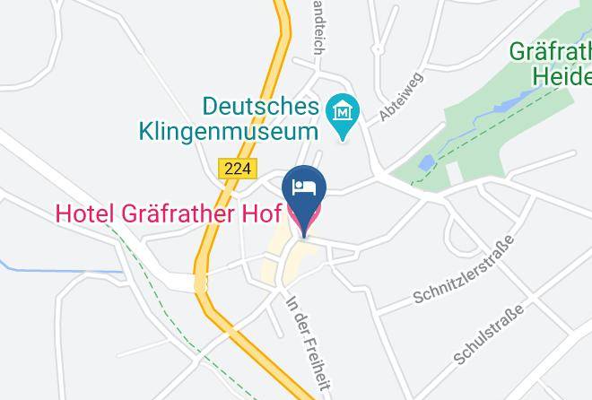 Solingen - Hotel Grafrather Hof Gmbh Maps