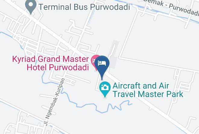Grobogan Regency - Hotel Graha Mukti Maps
