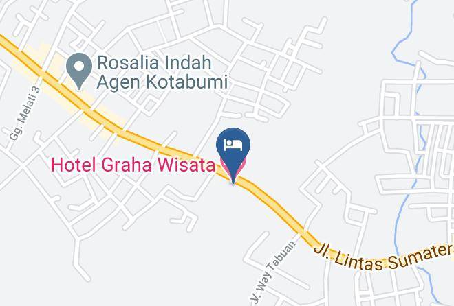 Lampung Utara - Hotel Graha Wisata Maps