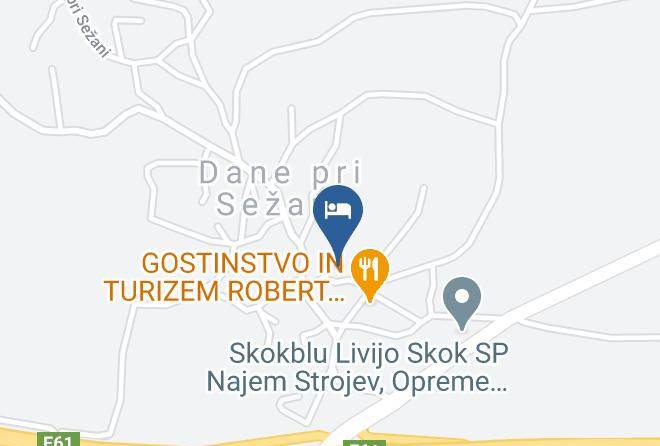 Sezana - Hotel Grahor Maps