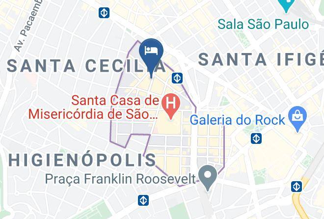 Sao Paulo Santa Cecilia - Hotel Gramado Maps