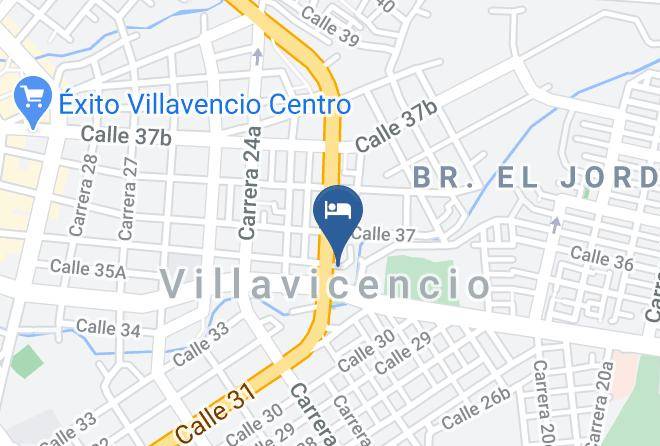 Villavicencio - Hotel Gramalote Maps