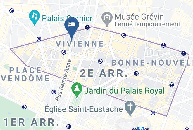 Paris - Hotel Gramont Maps