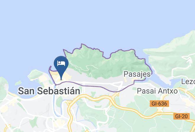 Gipuzkoa - Bernardo Hotel Maps