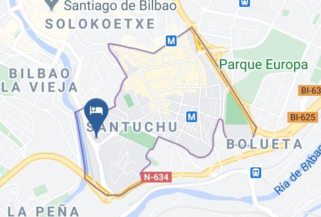 Bizkaia - Hotel Gran Bilbao Maps