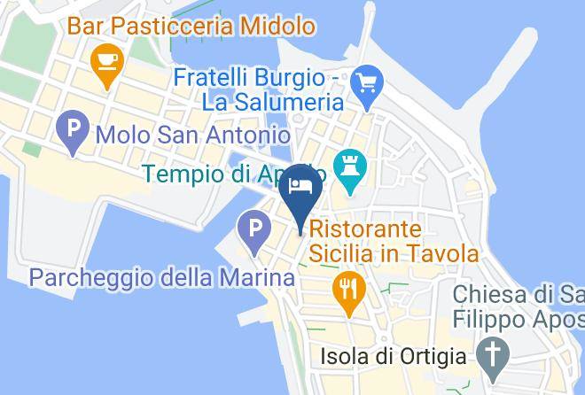 Syracuse - Hotel Gran Bretagna Maps