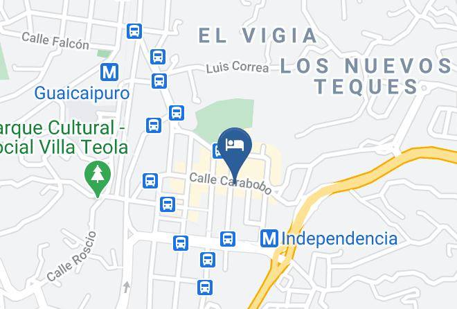 Caracas - Hotel Gran Casino Maps