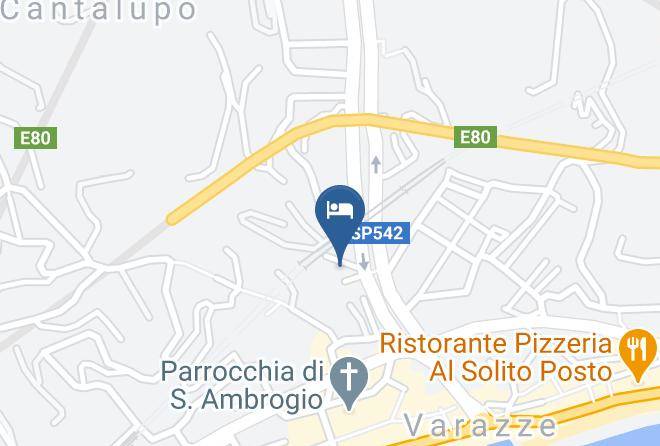 Savona - Hotel Gran Colombo Maps