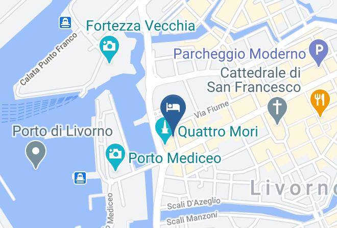 Leghorn - Gran Duca Hotel Maps