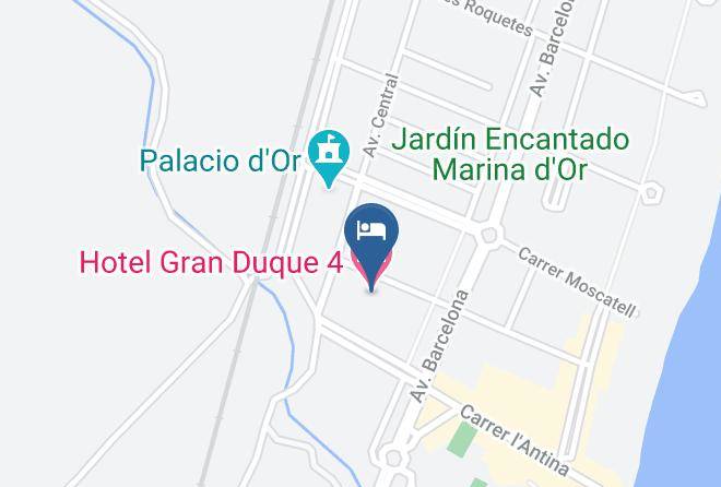 Castellon - Hotel Gran Duque 4 Maps