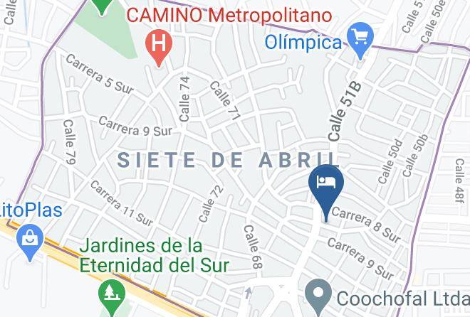 Hotel Gran Estacion Pumarejo Map