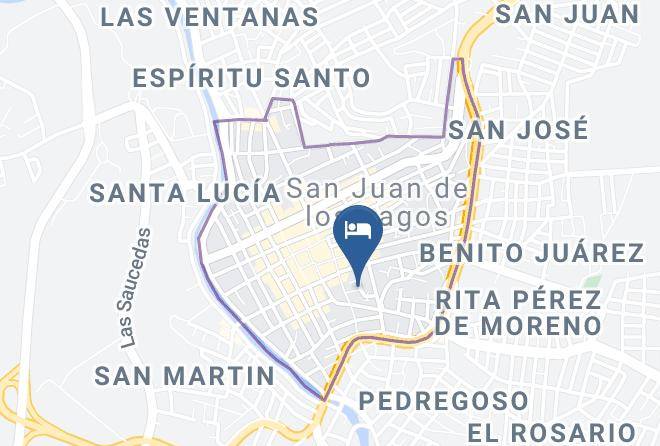 San Juan De Los Lagos - Hotel Gran Estancia Maps