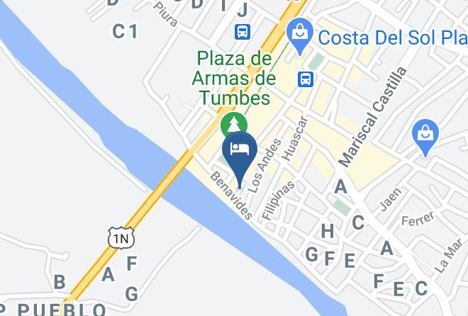 Tumbes - Hospedaje Gran Imperial Premium Maps
