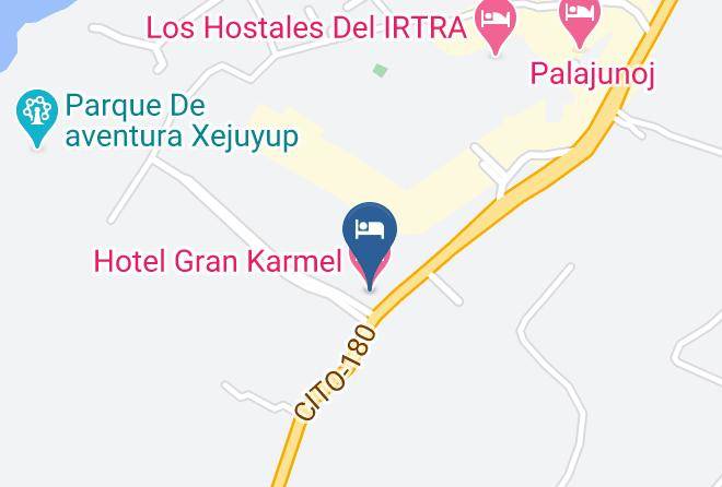 Santa Cruz Mulua - Hotel Gran Karmel Maps