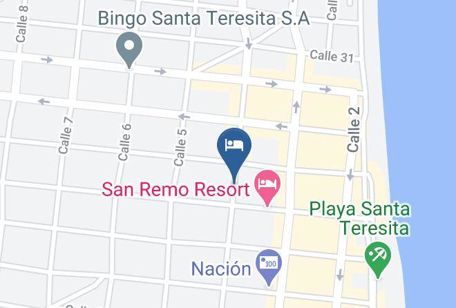 Mar Del Tuyu - Hotel Gran Lido Maps