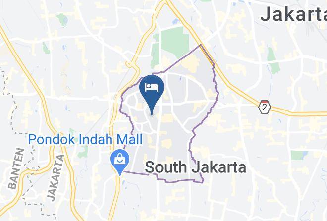Jakarta Selatan - Hotel Gran Mahakam Jakarta Maps