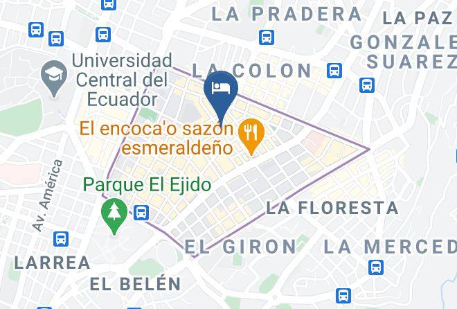 Hotel Gran Mariscal Quito Map