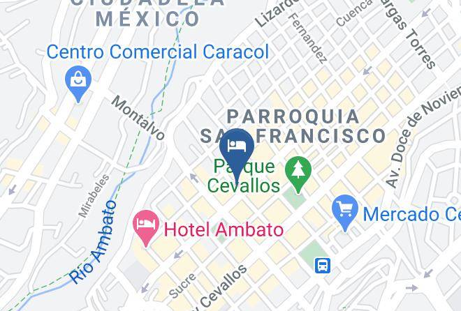 Ambato - Hotel Gran Napoleon Maps