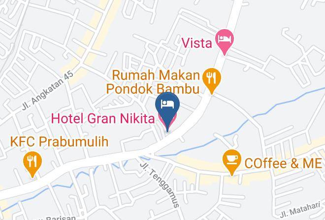 Kota Prabumulih - Hotel Gran Nikita Maps