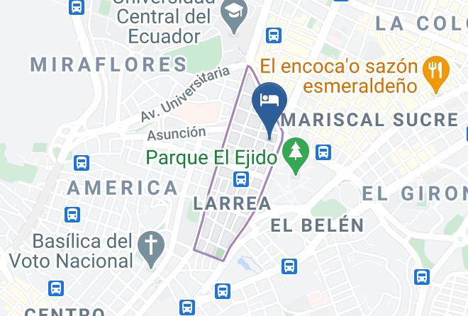 Distrito Metropolitano De Quito - Hotel Gran Oasis Maps