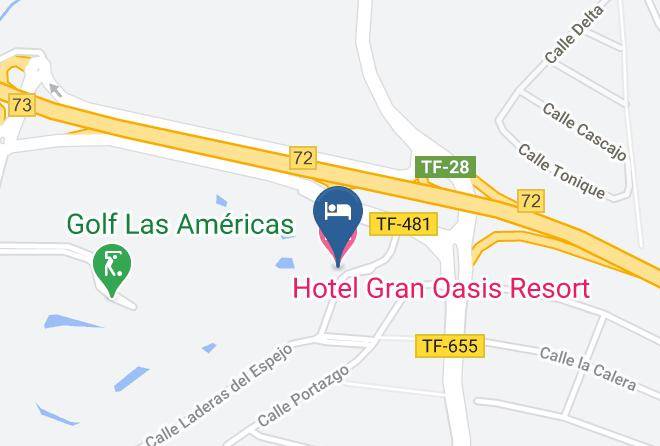 Hotel Gran Oasis Resort Map