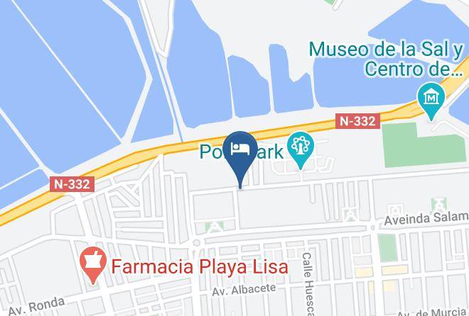 Alicante - Hotel Gran Playa Maps