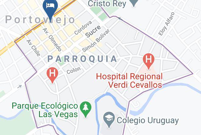 Portoviejo - Hotel Gran Senador Maps