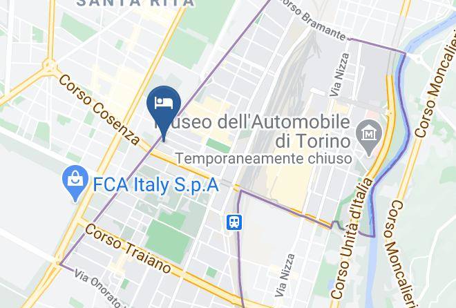 Turin - Green Class Hotel Gran Torino Maps