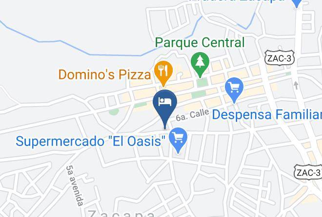 Zacapa - Hotel Gran Turista Maps