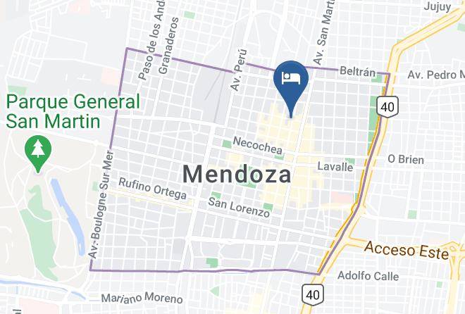 Mendoza - Hotel Gran Vendimia Maps