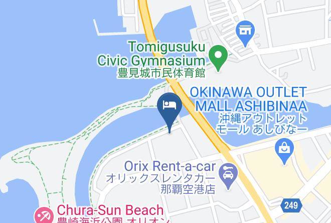 Tomigusuku City - Hotel Gran View Garden Okinawa Maps