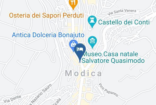 Ragusa - Hotel Grana Barocco Maps