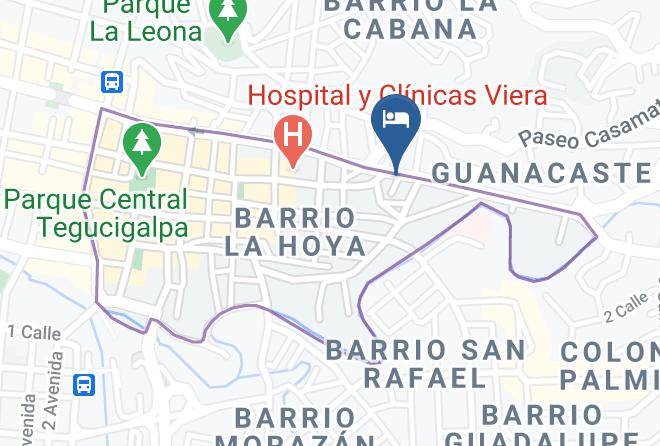 Distrito Central - Hotel Granada 1 Maps